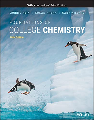 Foundations of College Chemistry