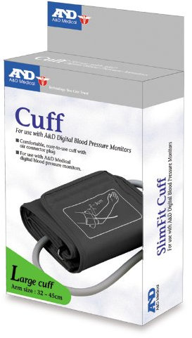 A&D Medical Manguito grande para monitor de presión arterial 32-45cm