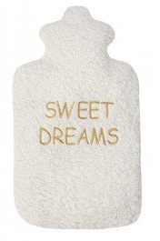 Cojín térmico de grano de espelta de Efie – grandes frases: Sweet Dreams, cultivo ecológico controlado (KbA), 100% fabricado en Alemania.