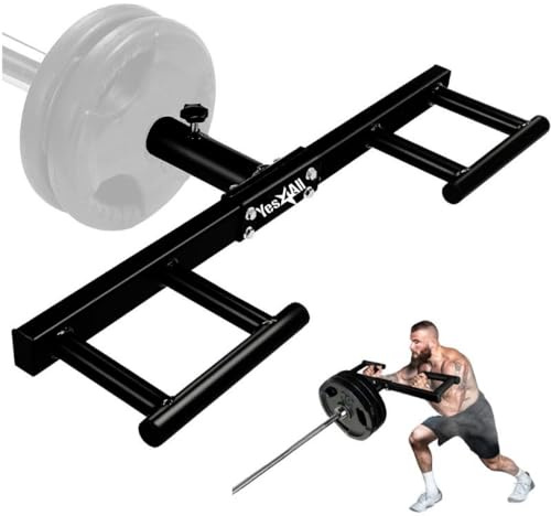 Yes4All Viking Press Attachment – Great Landmine Exercise Equipment for 2-Inch Olympic Barbell