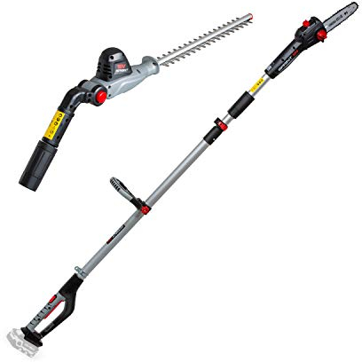 Sprint 18PSH 18V Li-Ion Cordless 20cm Pole Saw & 41cm Hedge Trimmer 2-in-1, Powered by Briggs & Stratton, Body Only, Telescopic shaft, 5 Years Warranty, without Battery and Charger, 1697252