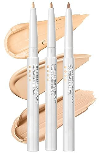 Bâton anti-cernes multifonctionnel, crayon anti-cernes beauté sensible à la lumière, bâton anti-cernes pour les lèvres, stylo anti-cernes pour les cernes, bâton hydratant pour le visage