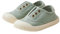 Sterntaler Sneaker Uni - Sportiver Baby Schuh aus Canvas - Kinder Sommer Schuhe mit Rutschfester Sohle - Unisex Babyschuhe mit elastischem Gummiband, knöchelhoch - steingrün, Größe 26