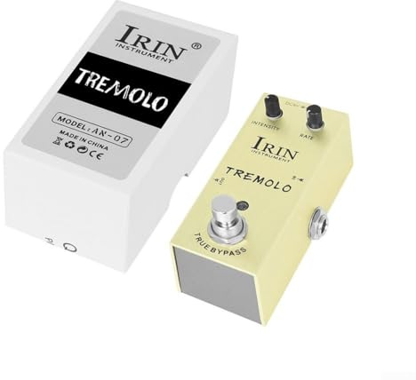 Pedal de efectos de guitarra, para irin portátil, compresor de retardo de distorsión de sobremarcha completa, efectos vintage para guitarra eléctrica Multi (G)