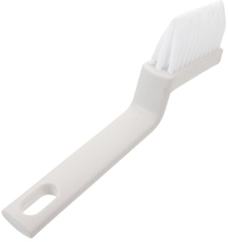 TOMETURE 2pcs Swivel Grout Brush and Tile Scrub Brush for Shower and Bathroom Cleaning with Stiff Bristles, Floor Scrubber Tool for Grout Tile Floors and Baseboards