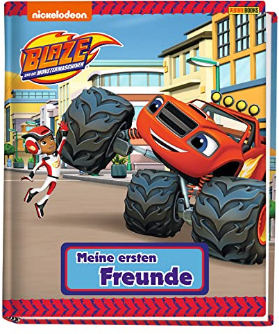 Blaze und die Monstermaschinen: Meine ersten Freunde: Kindergartenfreundebuch mit wattiertem Cover