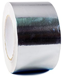 GGR Supplies AF-20R Professional/Industrial Grade High Temperature Heat Shield Resistant Aluminum Foil Tape Ideal for HVAC, Air Ducts Repair & More(3.6Mil): 3 in. Wide x 50 yds.