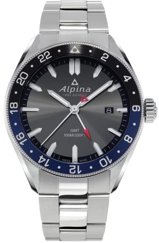 Alpina Herren Analog Armbanduhr Alpiner Swiss Made
