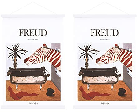 Sanauto A2 Poster Strip, Poster Rail, Poster Strips 45 cm, Magnetic Wooden Poster Hanger Holder Frame Strips, Picture Frame, 45 x 60 cm, 45 x 30 cm (45 cm, White, 2 Packs)