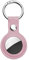 Ainiv Schutzhülle für AirTag, Leder Keyring Schutzhülle Kompatibel mit AirTags, Leder Keyring für AirTag, Mini Case für Apple AirTags, Hülle Schlüsselanhänger Case, Cover mit Schlüsselanhänger, Rosa