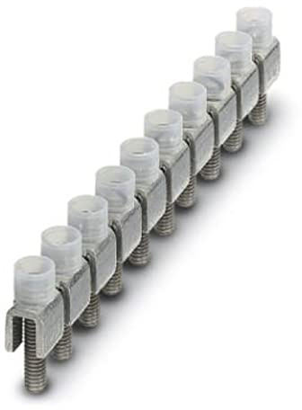 Phoenix Safe CONTACT Feste Brücke FBI 10-12, 203454 Silber 10 Polzahl, 10 Stück