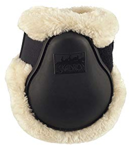 Eskadron Streichkappen Protection Fauxfur in 4 Farben, Größe:Full, Farbe:Black