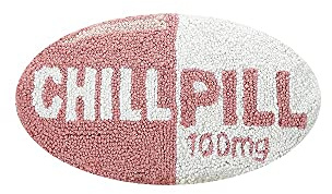 Peking Handicraft Chill Pill Hook Pillow (Pink)