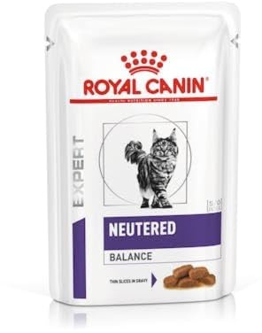 Royal Canin Expert Neutered Balance | 12 x 85 g | Aliment complet pour chats | Nourriture humide pour chats adultes castrés