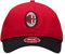 AC Milan Cappello con Visiera, Cappellino Estivo Classico con Logo Ufficiale, Cappellino Uomo o Donna, Unisex, Regolabile, Regolabile, Rosso/Nero