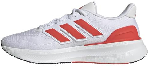 adidas Herren Ultrarun 5 Running Shoes Laufschuhe, Cloud White/Bright red/core Black, 40 2/3 EU
