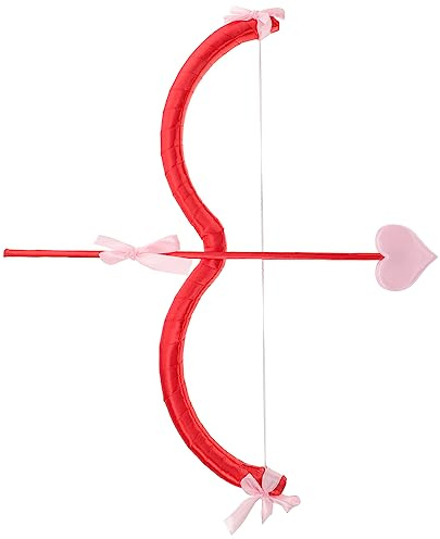 Yardwe Costume De Cupidon Ensemble De Tir À Larc Flèches De Cupidon Arc en Mousse Flèches De Cupidon Vêtements Dhalloween