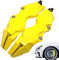 Brake Caliper Cover 2pcs Wheel Hub Cover Brake Cover Car Brake Caliper Cover Brake Caliper Sticker Car Brake Caliper Cover Universal Brake Caliper Protector Cover for Multi-function Car Wheel Brake
