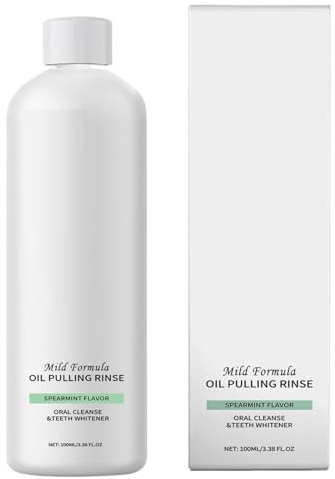 Enjuague Bucal De Mentas, Con Refuerzo De Confianza, 100 Ml, Enjuague Bucal De Tamaño De Viaje, Spray Compacto De Ambientador, Fórmula A Base De Plantas, Para La Mañana, Viajes, Conductores, Oficinas