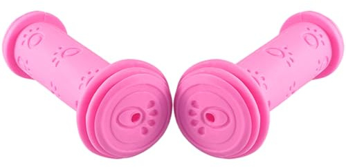 Manopole per Bicicletta per Bambini – 62 G, Protezione Morbida per l'impugnatura, Copertura Antiscivolo, Design in Durevole con graziosa Superficie del Motivo, Ricambio Sicuro per Scooter di