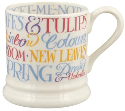 Emma Bridgewater Easter Toast Daffodils & Tulips 1/2 Pint Mug