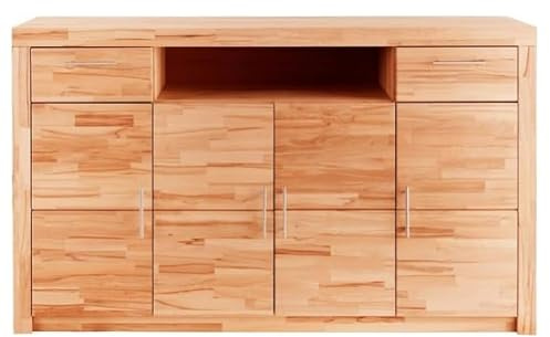 Möbeldesign Team 2000 GmbH Highboard Anrichte Kommode Sideboard Kernbuche teilmassiv geölt 3442-10
