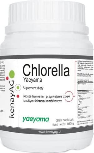 Chlorella Yaeyama 360 tabletter kenayAG