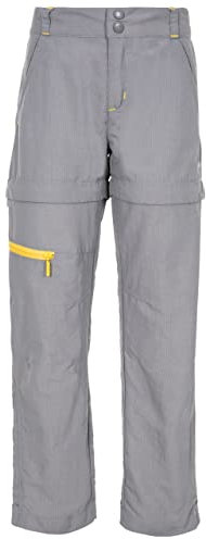 Trespass Pantalon Defender Unisexe pour Enfants avec Protection UV XXS Gris