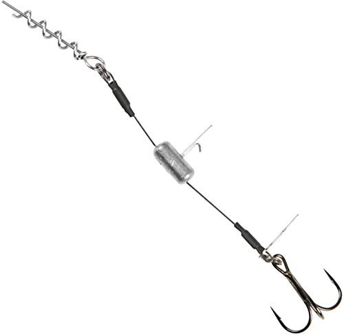 Fox Rage TiPro Harness 35kg Gummifischsystem, Ausführung:für Köderlängen von ca. 10-15cm/ Gr. 1/ 4g