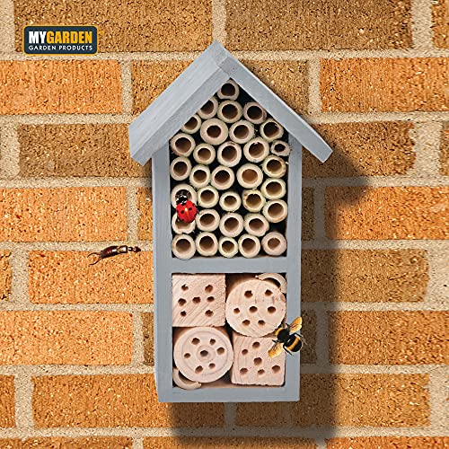 Garden Mile Bug Houses for Garden Kids Insect hotel for garden Bug Hotels for Graden Bugs House for Kids Ladybird House for Garden Nesting Box Bee Hotels For Gardens uk