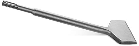 SDS Plus Bolster Meißel 7,6 cm breiter elektrischer Hammermeißel, abgewinkelter, strapazierfähiger, gebogener Fliesenmeißel for Entfernen von Fliesenziegeln