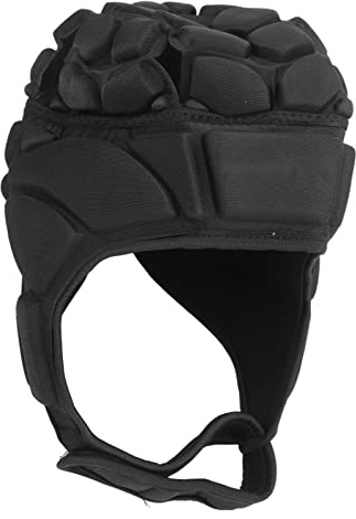 Casco da portiere Cappello da rugby Caschetto Attrezzatura da calcio professionale per pattinaggio Sci Ciclismo (l)