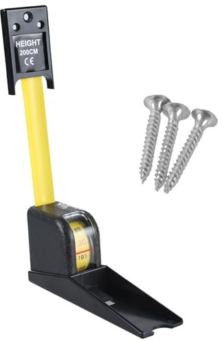 RGYBAO Höhenmesser, Stadiometer, Wandmontage, Höhenmesswerkzeug, 2 m Stadiometer für Zuhause, Schule, Klinik, Kinder, Erwachsene