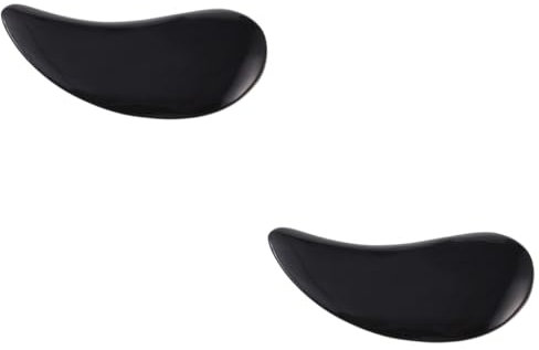 Ipetboom 2 Stk Kratzbrett Massagehaken Körper Des Massagegeräts Schabewerkzeug Physiotherapie Triggerpunkt-massagegerät Kiefer Saugmassagegeräte Kopfmassagegerät Gesichtsband Hörner Black