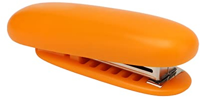 Stapler, Mini Stapler Mini ABS with Small Body Shape for Office School Home (Orange)