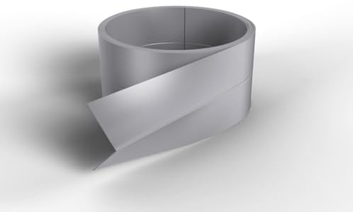 NORDLINGER PRO Smart Profil en L adhésif – 840022 – PVC – 1,5 x 1,5 cm x 2,6m – Gris – Finition