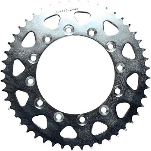 JT Sprockets JTR245/2.48 48T Steel Rear Sprocket, black