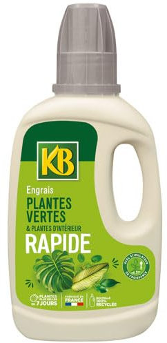 KB Engrais Rapide Plantes Vertes et d'intérieur 500ml /nc