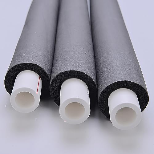 Rörisolering, 6-110 Mm Innerdiameter, Insul-Tube Väggtjocklek 9/15/20 Mm Isolering Rör, Vattenrör Isolering Värmeisolering Frostskydd Ljudisolering (Size : ID110mm T20mm L1.8m)