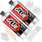 5 Minutes Colle Epoxy 100ml, Adhésif Résine Époxy Transparent, Colle bi-Composant Extra Forte tout Support, Répare et Colle Rapidement les Métaux, les Plastique, le Bois, les Tuiles, la fibre de verre