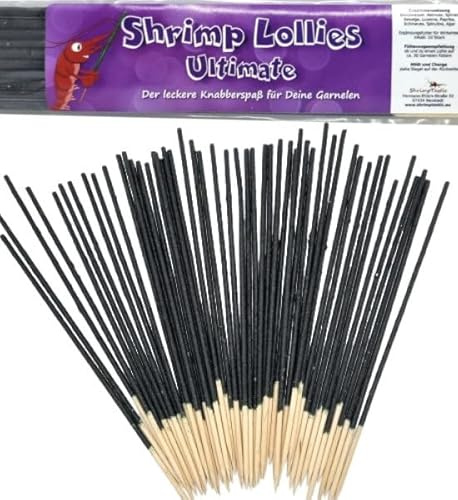 Shrimp-Lollies Ultimate (50er-Pack), Futter für Garnelen, Shrimp Sticks Lolly