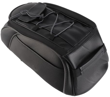 Aumotop Bolsa Aislante Impermeable de Cuero PU para Maletero de Bicicleta, Aislamiento Térmico para Estante Trasero Bicicleta, Gran Capacidad Ciclistas