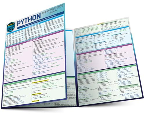 Python Programming Language: a QuickStudy Laminated Reference Guide