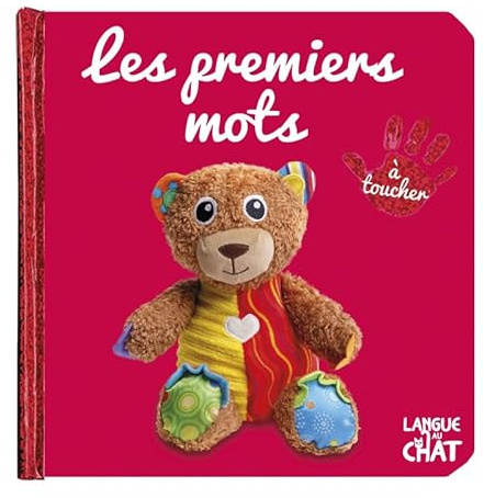 Bébé touche-à-tout - Les premiers mots - Imagier photo avec matières à toucher - Dès 12 mois