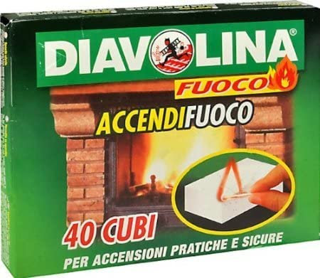 ACCENDIFUOCO DIAVOLINA 40 CUBETTI