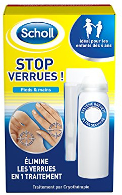 Scholl Stop Verrugas Freeze tratamiento con crioterapia