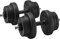 SONGMICS Hanteln 2er Set, Kurzhanteln, 2 x 10 kg, für Männer und Frauen, Fitness, Gewichtheben für Zuhause, Fitnessstudio, schwarz SYL20HV1