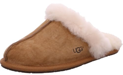 UGG Women's Scuffette Ii Slipper, Chestnut, 06