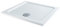 Hydrolux® 700 x 700 x 45mm White Bathroom Shower Tray for Enclosures Cubicles & Wet Room with Waste, Square