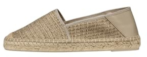 Geox - D LAMPEDUSA A, Sandalia Cuña Alpargata Mujer, TAUPE,